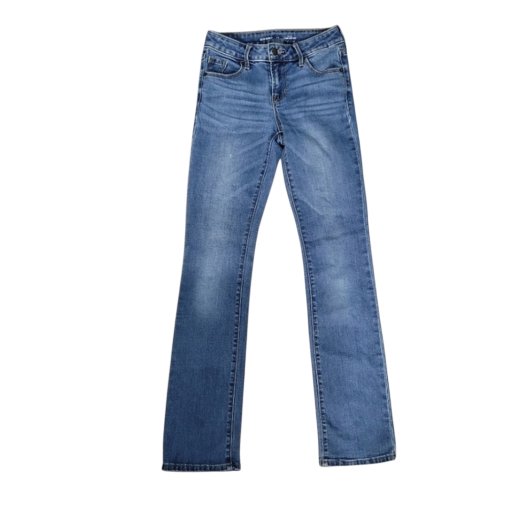 Old Navy Mid-Rise Kicker Boot-Cut Jeans Women's Size 00